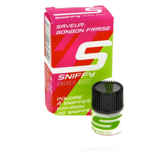 Sniffy Bonbon Fraise (Boite de 10 x 1g)