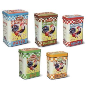 Lot 5 boîtes – Le coq en pâte