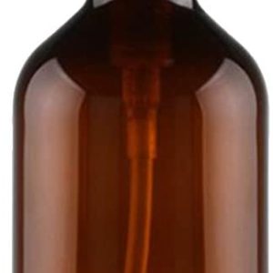 Distributeur de savon en verre ambrée 300ml