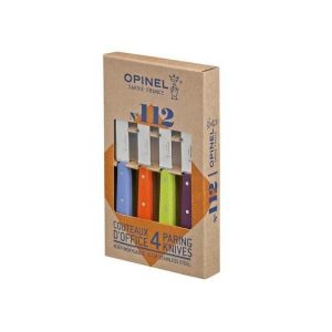 Les couteaux d’office couleur du cuisinier – Opinel