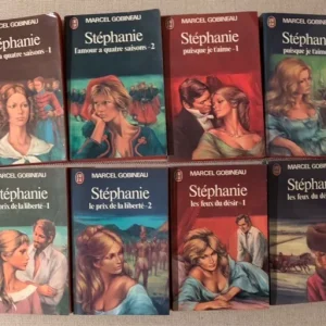 Stéphanie saga complète en 8 volumes poche Marcel Gobineau