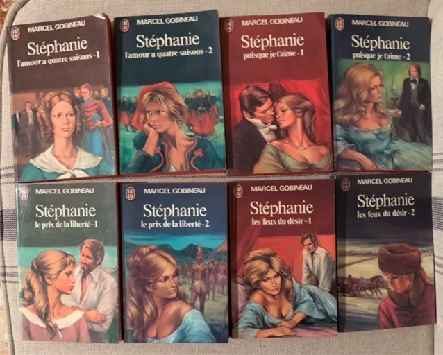 Stéphanie saga complète en 8 volumes poche Marcel Gobineau – Image 2