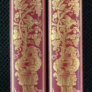 LES OEUVRES DE MAITRE FRANCOIS RABELAIS – T1 ET T2 CONTENANT LA VIE TRES HORRIFICQUE DU GRAND GARGANTUA ET LES HORRIBLES ET ESPOVANTABLES FAITS ET PROUESSES DE SON FILS LE RENOMME PANTAGRUEL