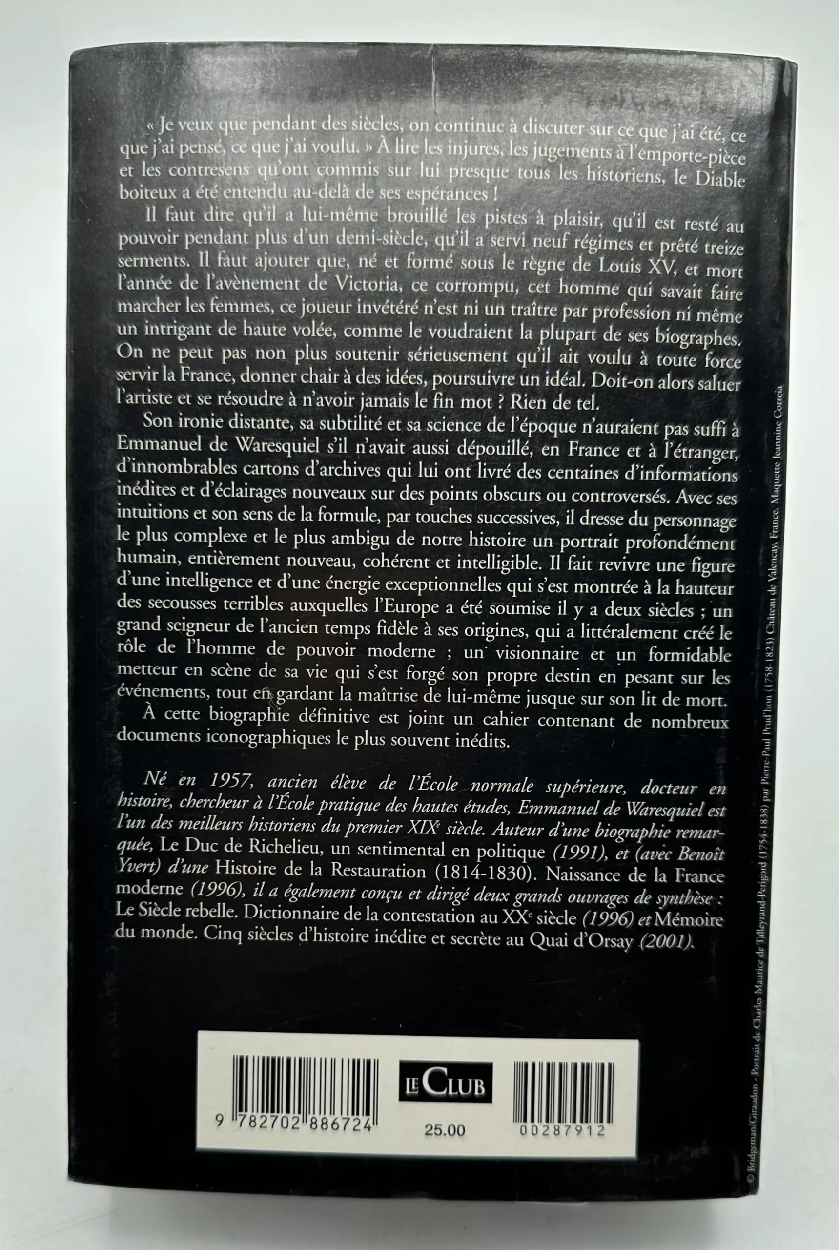 Talleyrand: Le prince immobile Emmanuel de Waresquiel – Image 2