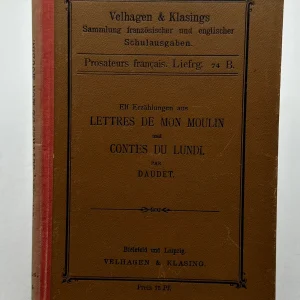 Lettres de mon moulin und contes du lundi Alphonse Daudet