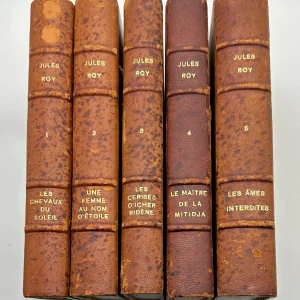 Les chevaux du soleil en 5 volumes Jules Roy