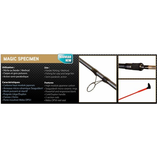 Canne Feeder Rive – Magic Spécimen 330