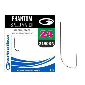 Hameçons non-montés Garbolino 2190BN PHANTOM SPEED MATCH