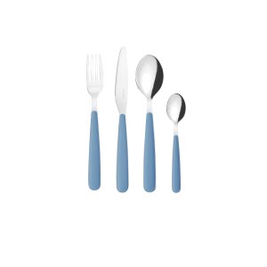 GUZZINI – MÉNAGÈRE 24 PIECES “POP” AVIATION BLUE