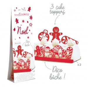 SCRAPCOOKING – DÉCO BÛCHE “NOËL”