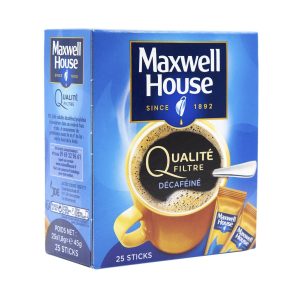 MAXWELL HAUSE DECAFEINE 25 STICKS