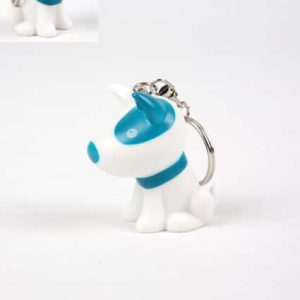Porte clés Chien – Turquoise
