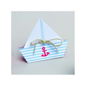 Boite à Dragées  Bateau -Ballotin – Lot de10