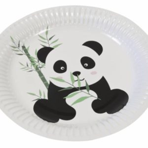 Assiette Panda – Lot de 6