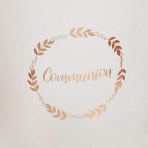 Stickers « Communion » – Rose gold – Lot de 12